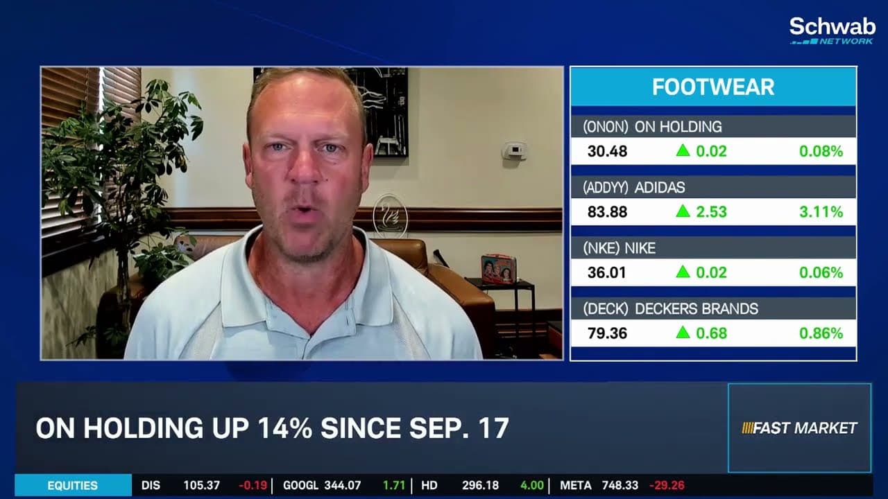 Andy Swan on Schwab Network's Fast Market: Ca$htag$, On Holding